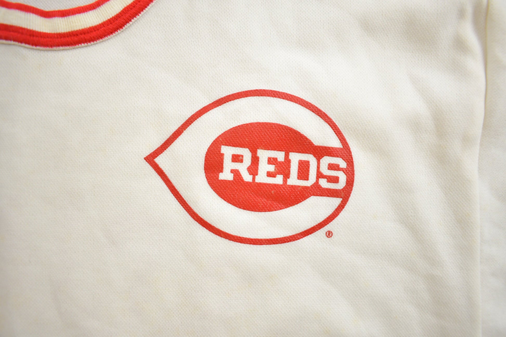 Vintage 1970s Cincinnatti Reds MLB Baseball Jersey Made In USA