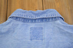 Vintage 1990s Noahs Arc Embroidered Denim Button Up Shirt