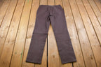 Vintage 1990's Women's Low Rise Leather Pants 28 x 31