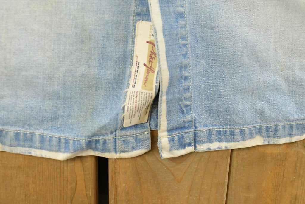 Vintage Y2K Phat Farm Denim Short Sleeve Button Up Shirt Men's XL / Vintage Hip Hop / Embroidered