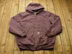 Vintage 90s Carhartt Hooded Chore Coat