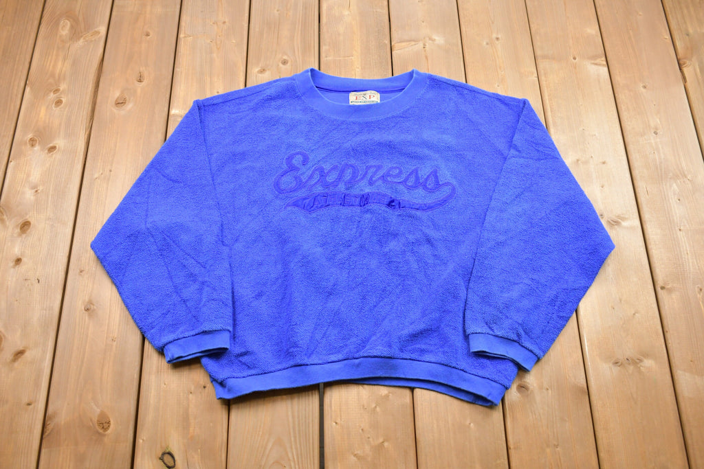 Vintage 1990s Express Terry Crewneck Sweatshirt