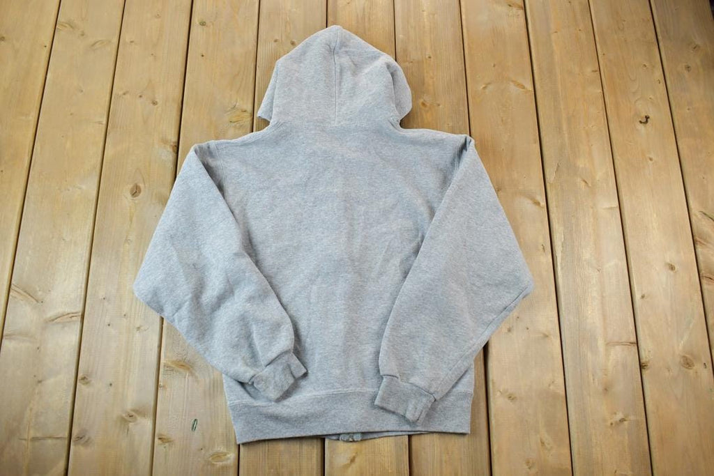 Vintage 1990s USMC University Collegiate Zip Up Hoodie
