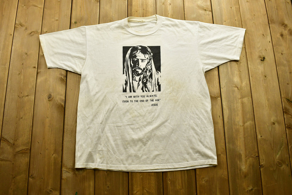 Vintage 1990's Jesus Christ Graphic T Shirt