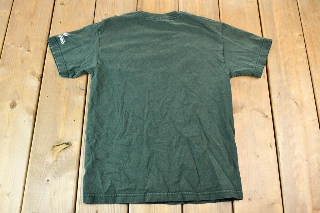 Vintage 1990s Calgary Zoo Realistic Black Bear Souvenir Graphic T-Shirt