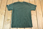 Vintage 1990s Calgary Zoo Realistic Black Bear Souvenir Graphic T-Shirt