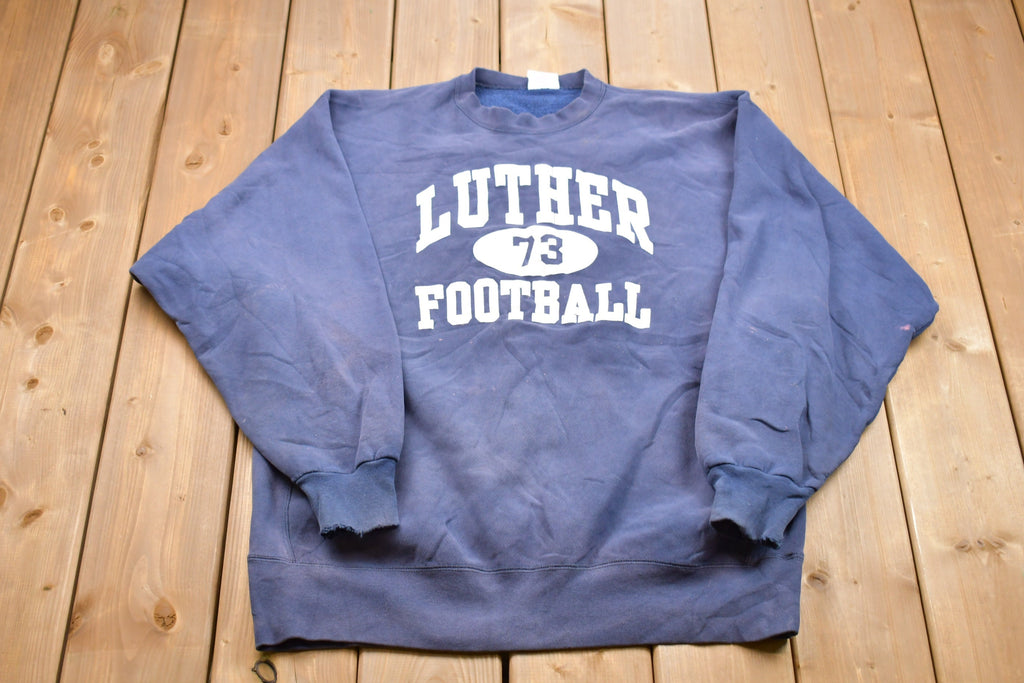 Vintage 1990s Luther Football Crewneck Sweatshirt
