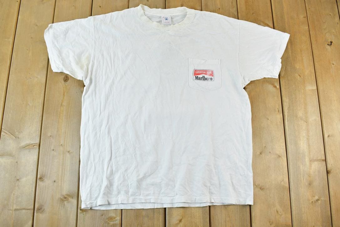 Vintage 1990s Marlboro Adventure Team Single Stitch T-Shirt