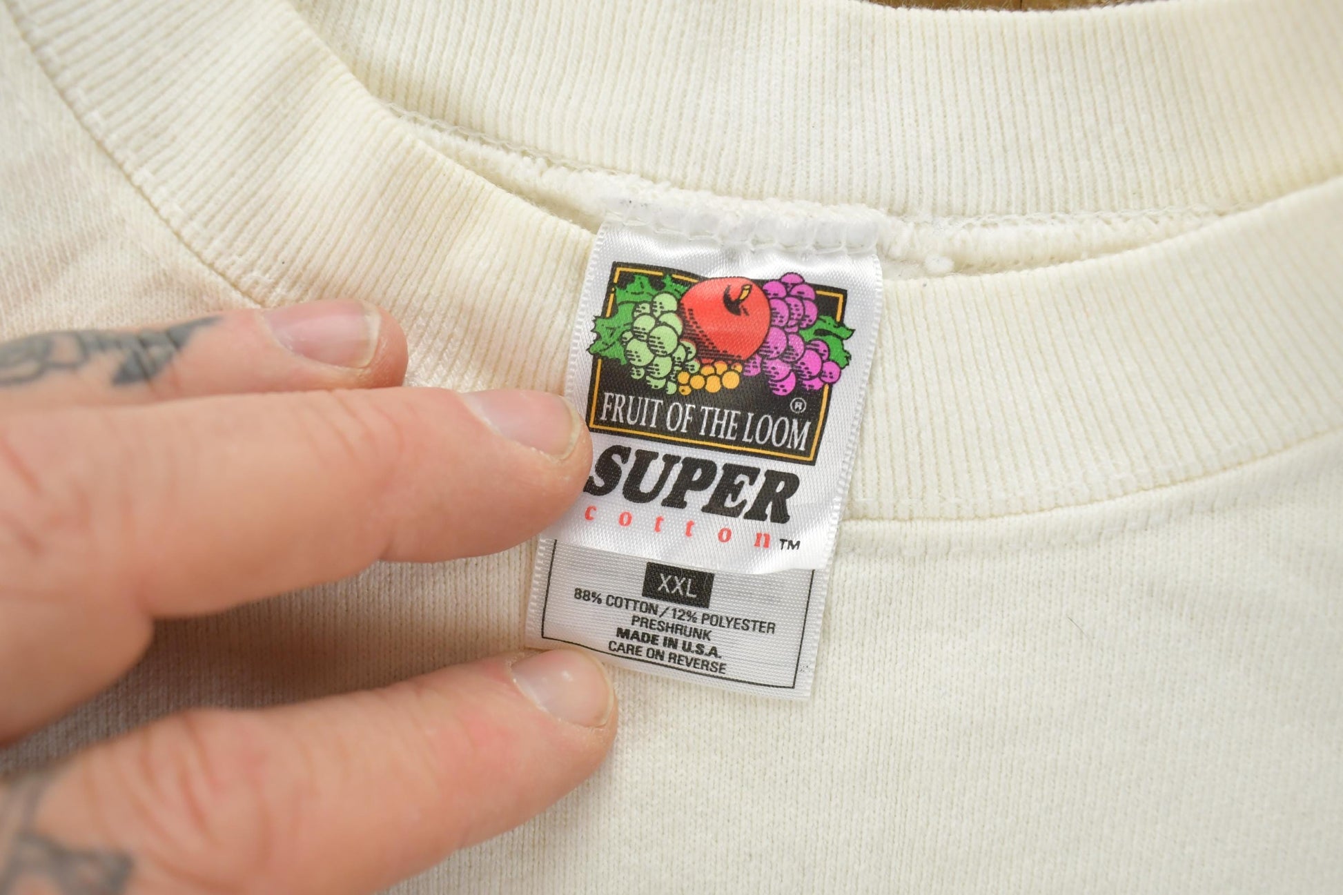 Vintage 1990s Ocean City Jamaica Seacrets Heavyweight Crewneck Sweatshirt / 90s Crewneck / Souvenir Sweater / Travel And Vacation