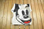 Vintage 1990s Disney Mickey Mouse All Over Print Reversible Jacket Youth XL  90s Cartoon  Streetwear