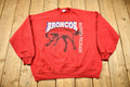 Vintage 1990s Wauneta-Palasade Broncos Crewneck Sweatshirt