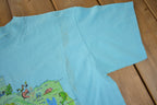 Vintage 1990s No Place Like Texas South Padre Island Souvenir Travel T Shirt Made In USA