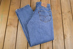 Vintage 1990s Levi's 550 Red Tab Denim Jeans Size 32 x 31