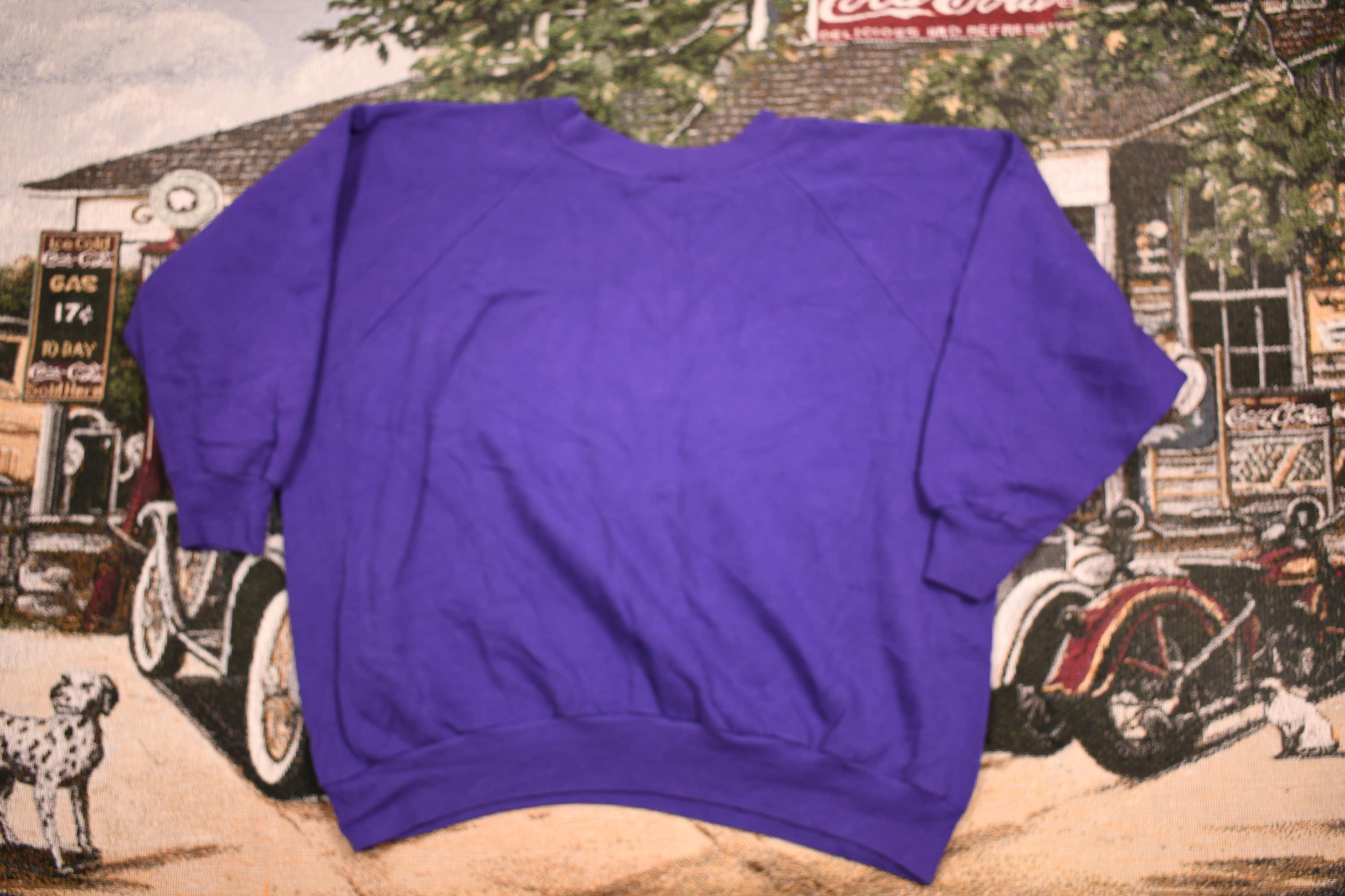 Vintage 1990s Love & Hearts Print Crewneck