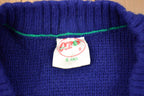Vintage 1990s Carom Wear Knitted Cardigan