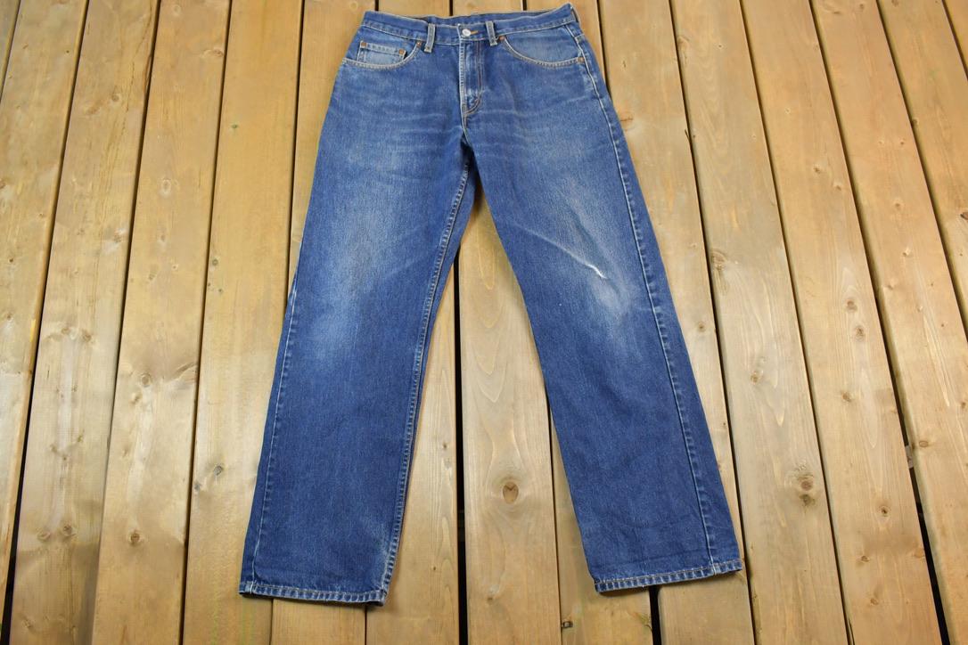 Vintage 1990s Levi Strauss Red Tab Denim Jeans Size 32 x 31