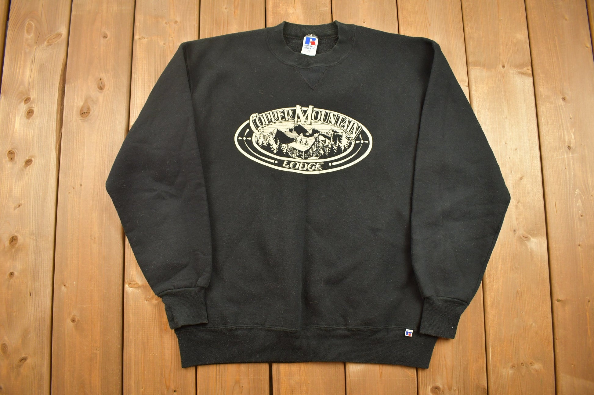 Vintage 1990s Copper Mountain Lodge Travel Crewneck Sweatshirt / 90s Crewneck / Souvenir Sweater / Streetwear / Travel And Vacation