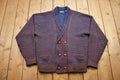 Vintage 1990s Bay Club Knitted Cardigan Sweater