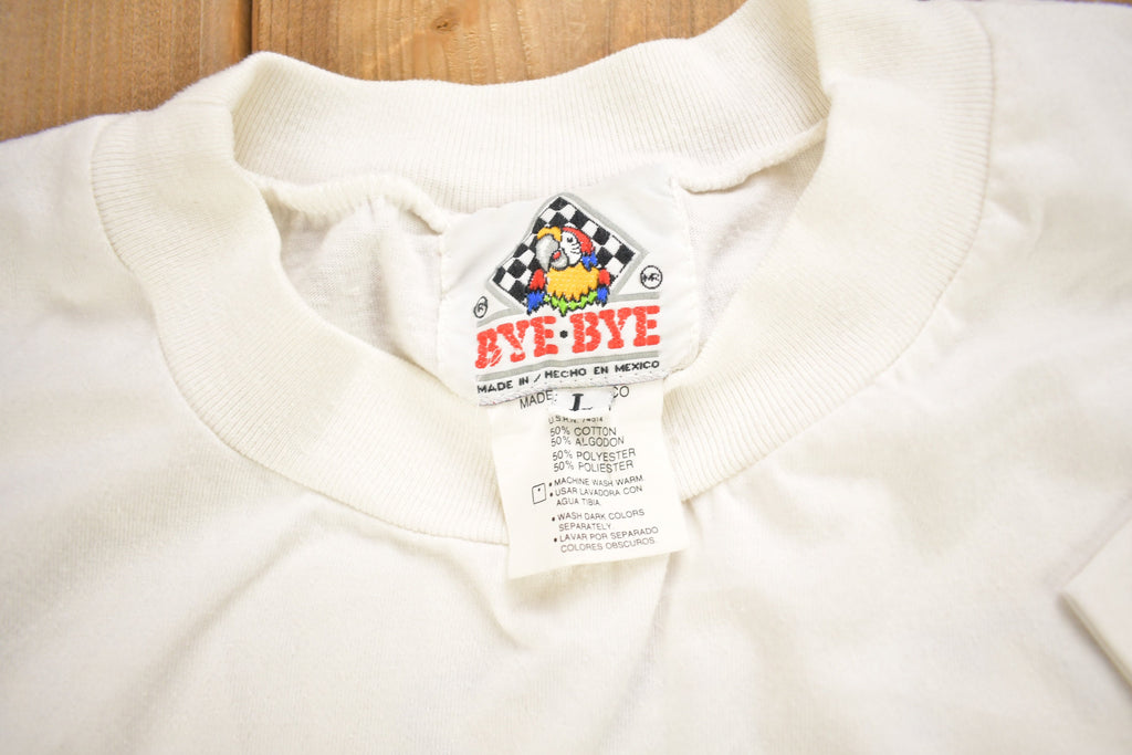 Vintage 1990s Cancun Mexico Graphic Souvenir T Shirt