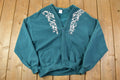 Vintage 1990s Cardigan Design Sweatshirt