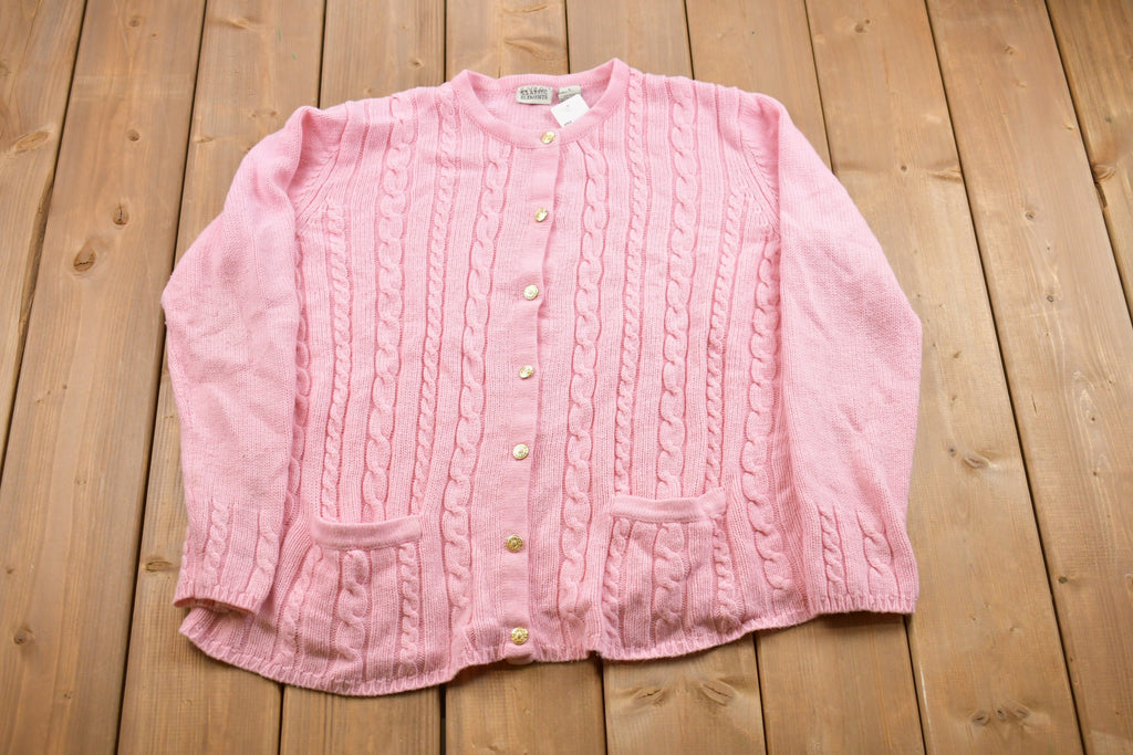 Vintage 1990s Classic Elements Knitted Cardigan
