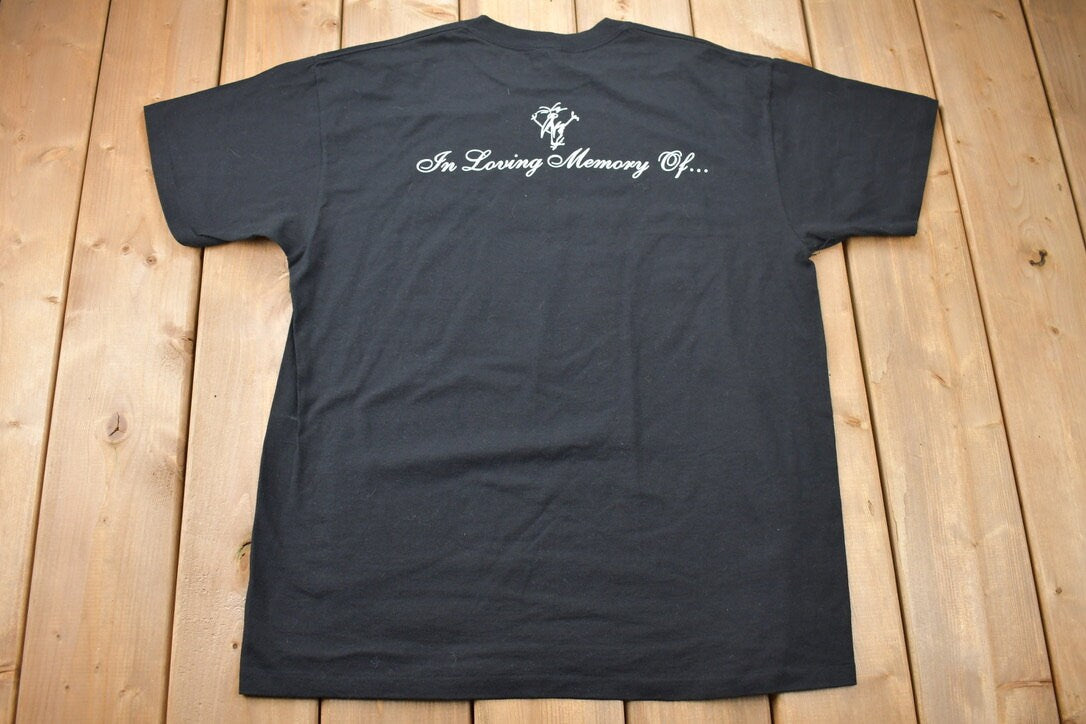 Vintage 1998 Big Wreck In Loving Memory of Band Tour T-Shirt