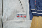 Vintage Deadstock Y2K Pepe Jeans Embroidered Zip Up Hoodie Size M