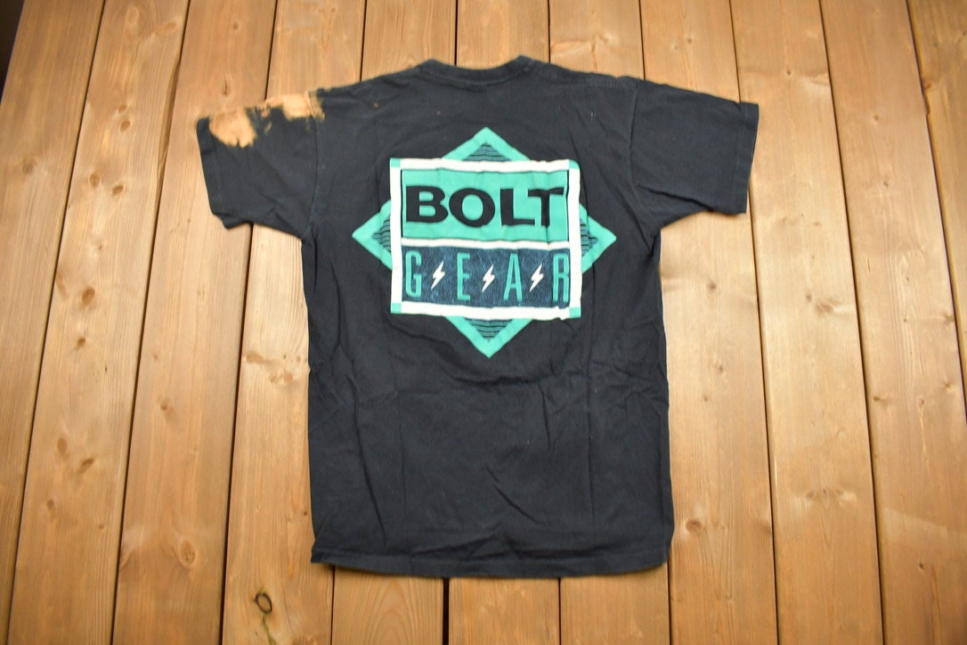 Vintage 1990s Bolt Gear Graphic T Shirt