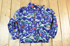 Vintage 1990s Polartec Fleece Outdoorsman Sweater Youth L