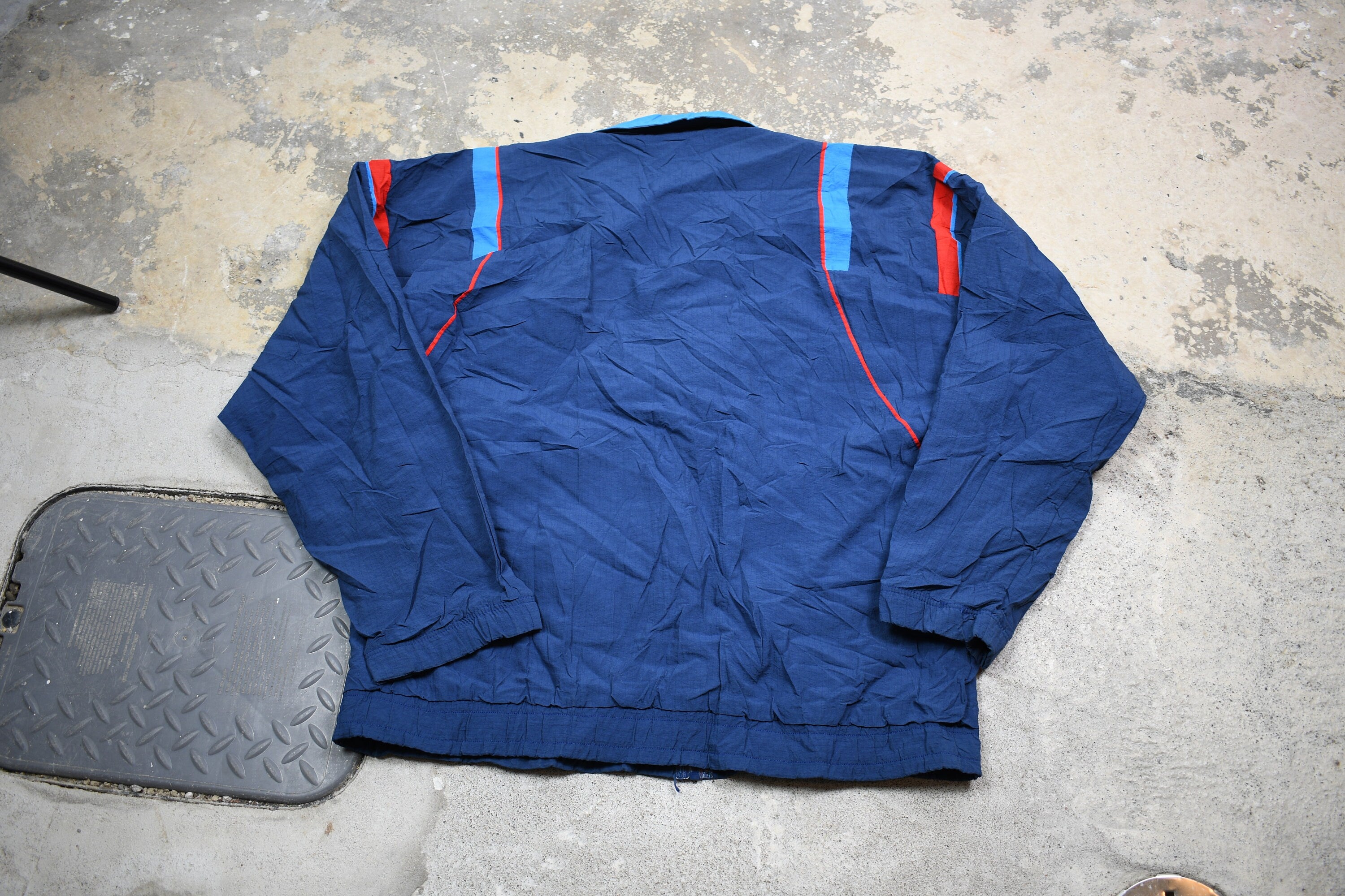 Vintage 1980s Sergio Tacchini Embroidered Windbreaker