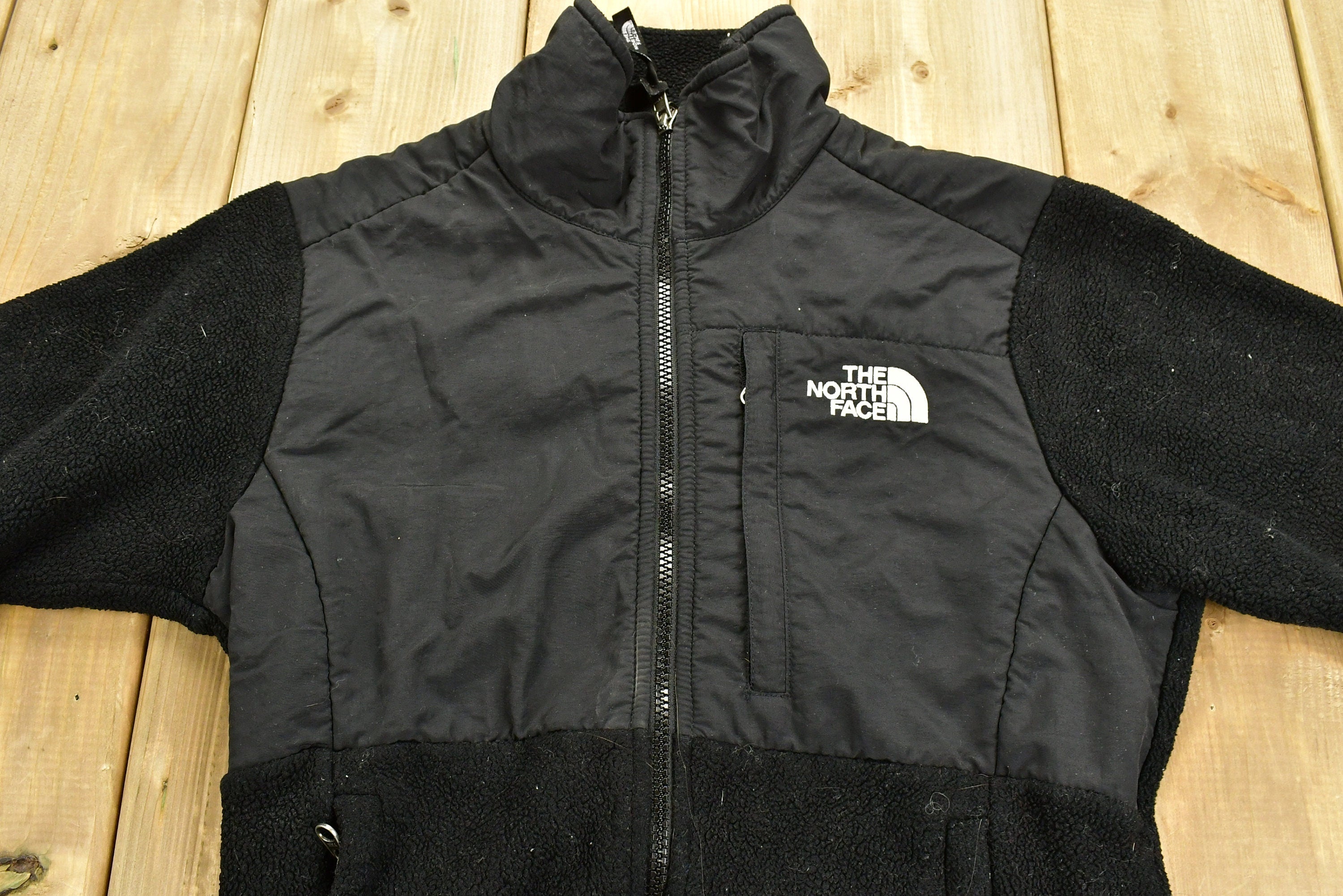 Vintage 1990s The North Face Denali Fleece Zip Women's Sweatshirt