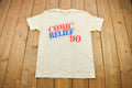 Vintage 1990 Comic Relief A Benefit Aid To Americas Homeless Graphic T Shirt