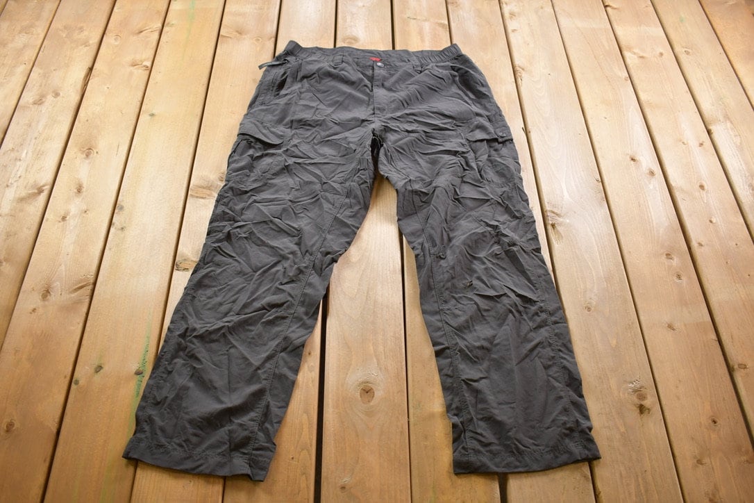 Vintage 1990s The North Face Black Track Pants Size 34 x 31