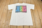 Vintage 1990 Property Of Jesus Christ Graphic T-Shirt