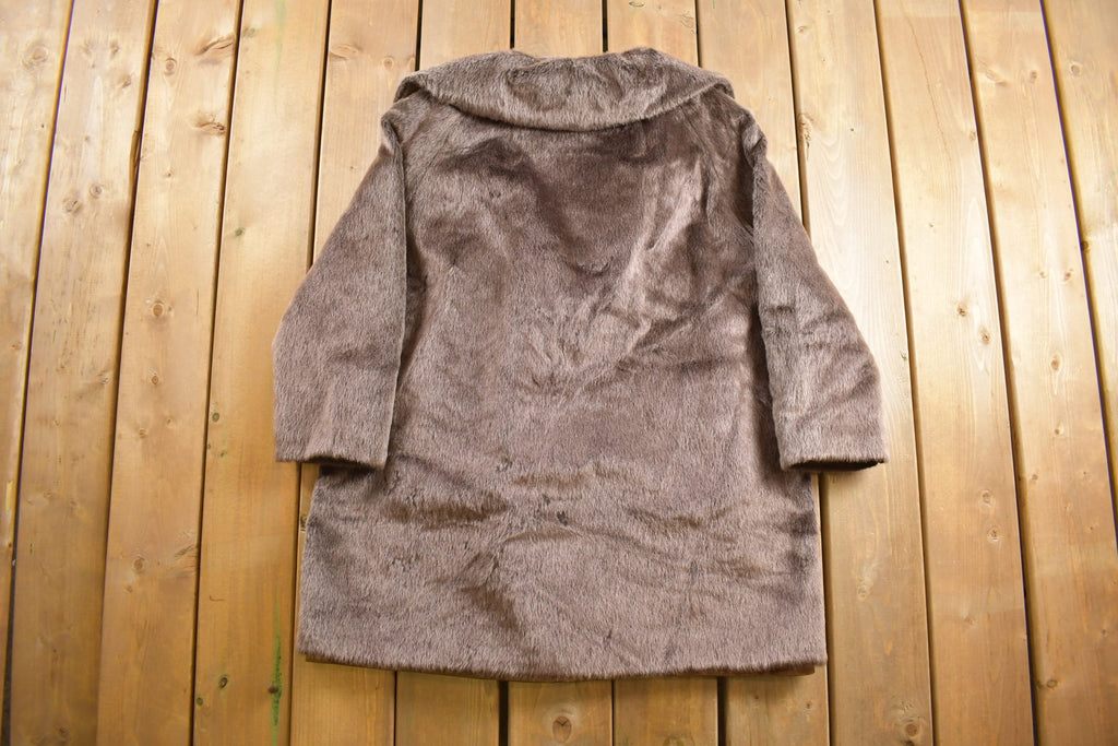 Vintage 1960s Brazotta Sportowne Fur Coat
