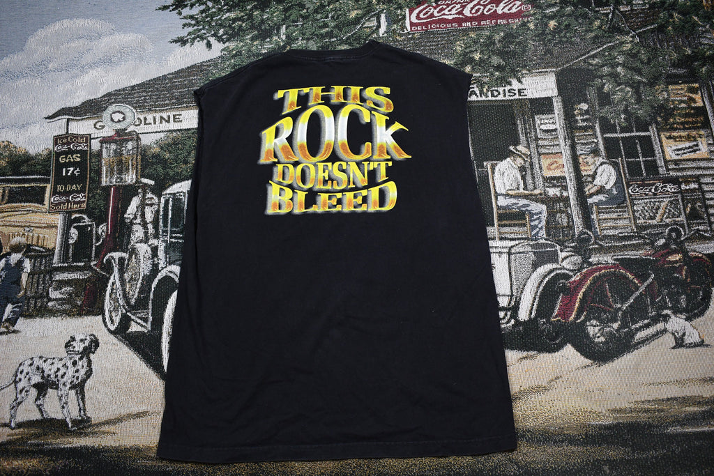 Vintage 1998 The Rock Know Your Role Graphic T Shirt