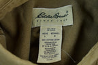 Vintage 1990s Eddie Bower Olive Western Style Button Up Rodeo Shirt