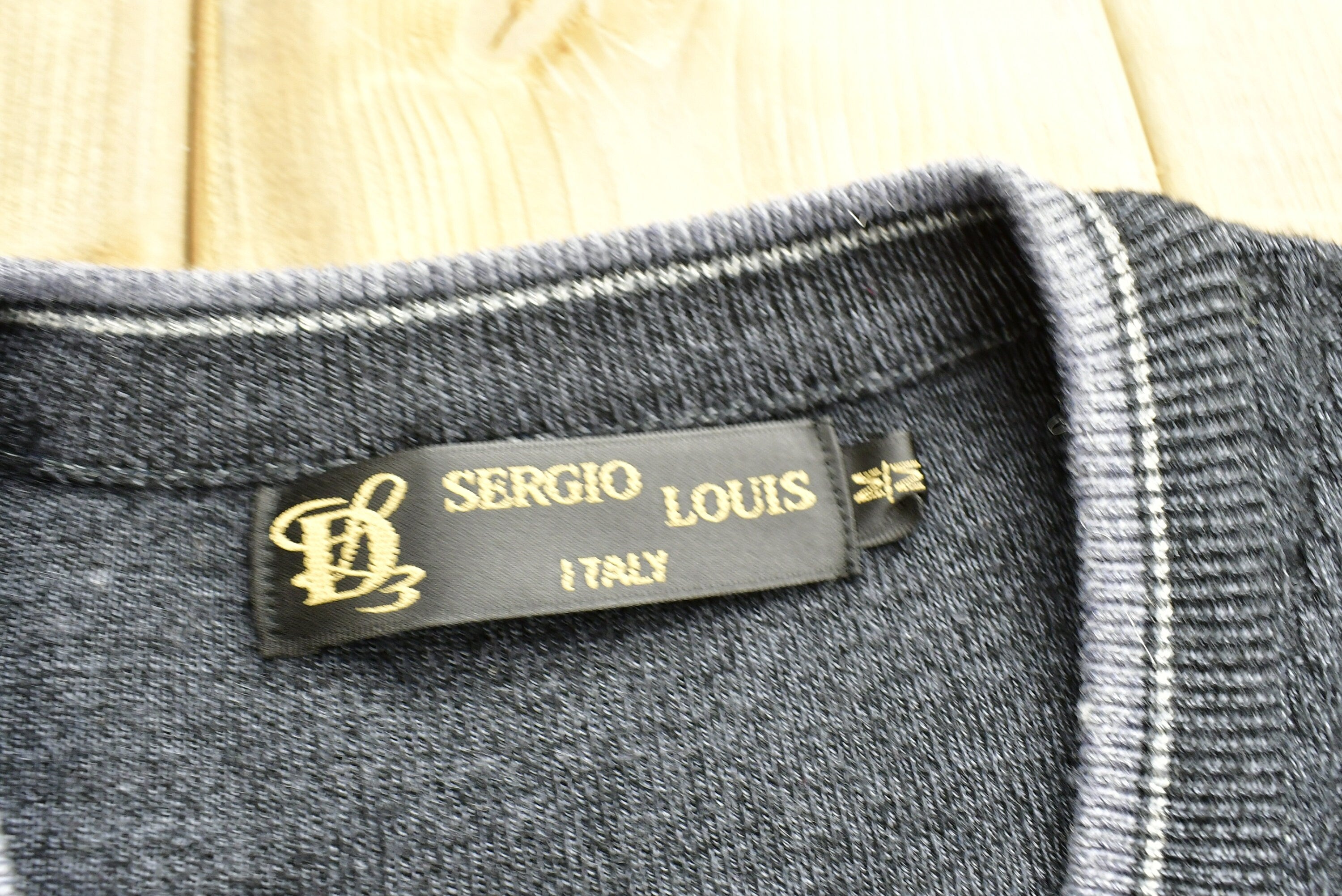 Vintage 90's Sergio Louis Italy Knitted Sweater Vest