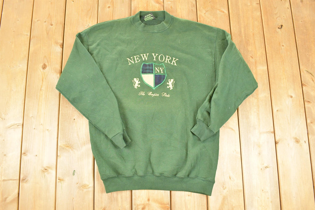 Vintage 1990s New York The Empire State Crewneck Sweatshirt Men's L