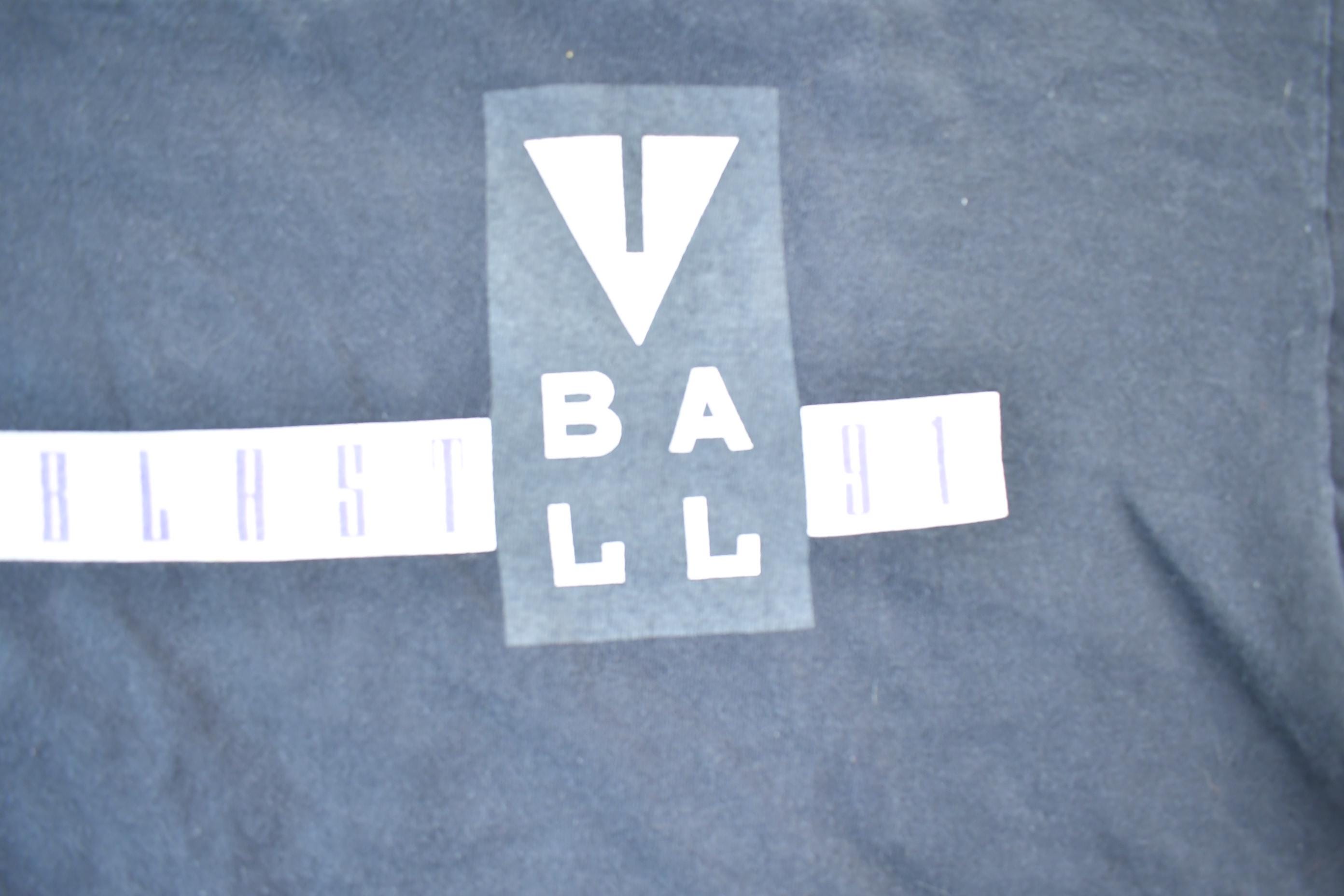 Vintage 1991 Sand Blast 91 Vball Volleyball Graphic T-Shirt