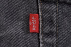 Vintage 1990s Levi's 505 Red Tab Black Jeans Size 31 x 29