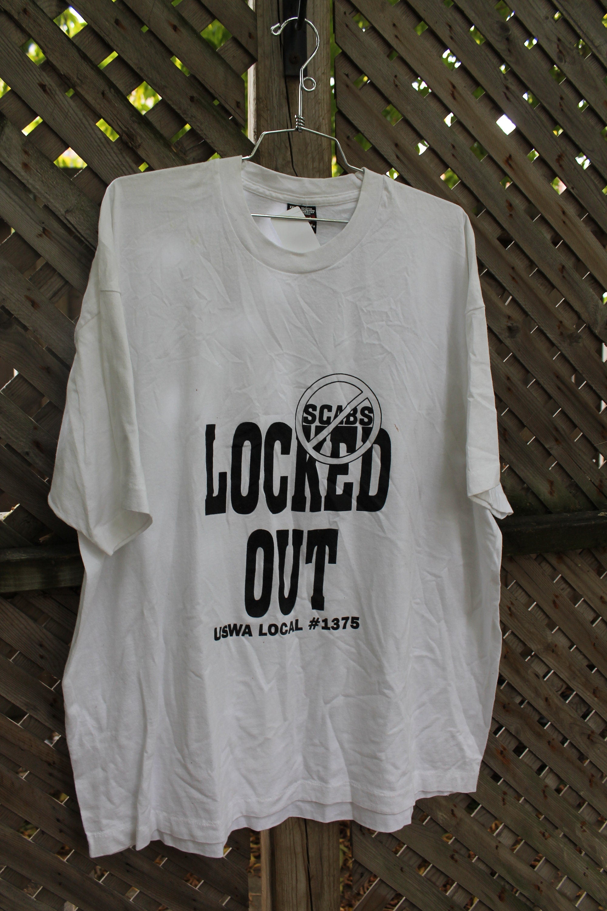Vintage 1990s USWA Local #1375 Graphic T-Shirt