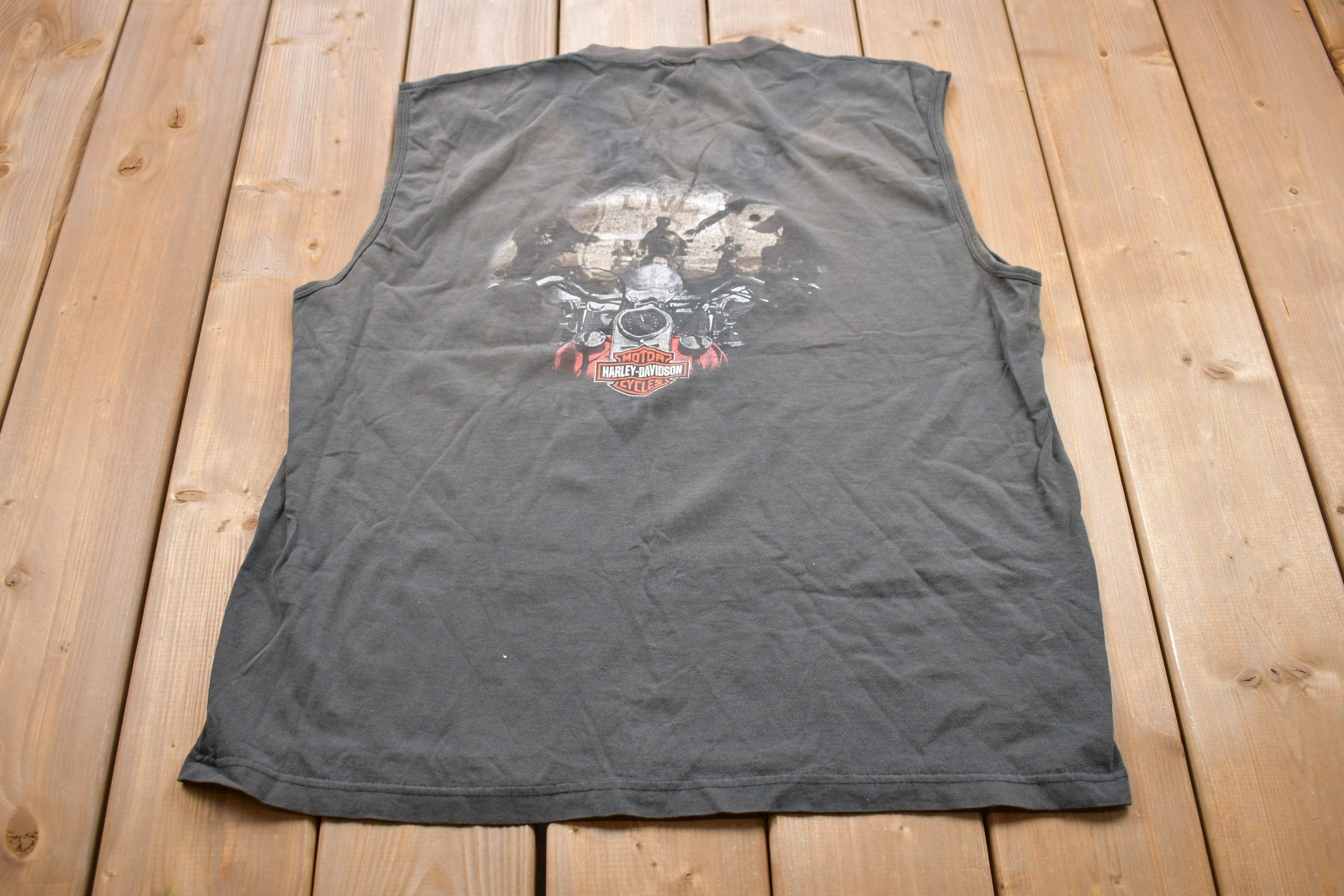 Vintage 1990s Harley Davidson Graphic Tank Top