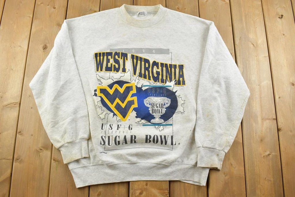 Vintage 1994 West Virginia University Sugar Bowl Collegiate Crewneck