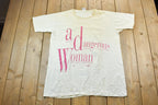 Vintage 1993 Amblin Entertainment A Dangerous Woman MCA Universal Ingram Graphic T-Shirt