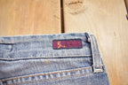 Vintage 1990s Guido & Mary Y2K Denim Jeans Size 28x33