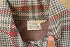 Vintage 1960s Cos Cob Houndstooth Sport Coat Jacket Women's S /