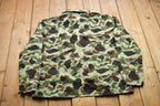 Vintage 1990s Ideal Hunting Camo Collared Zip Up