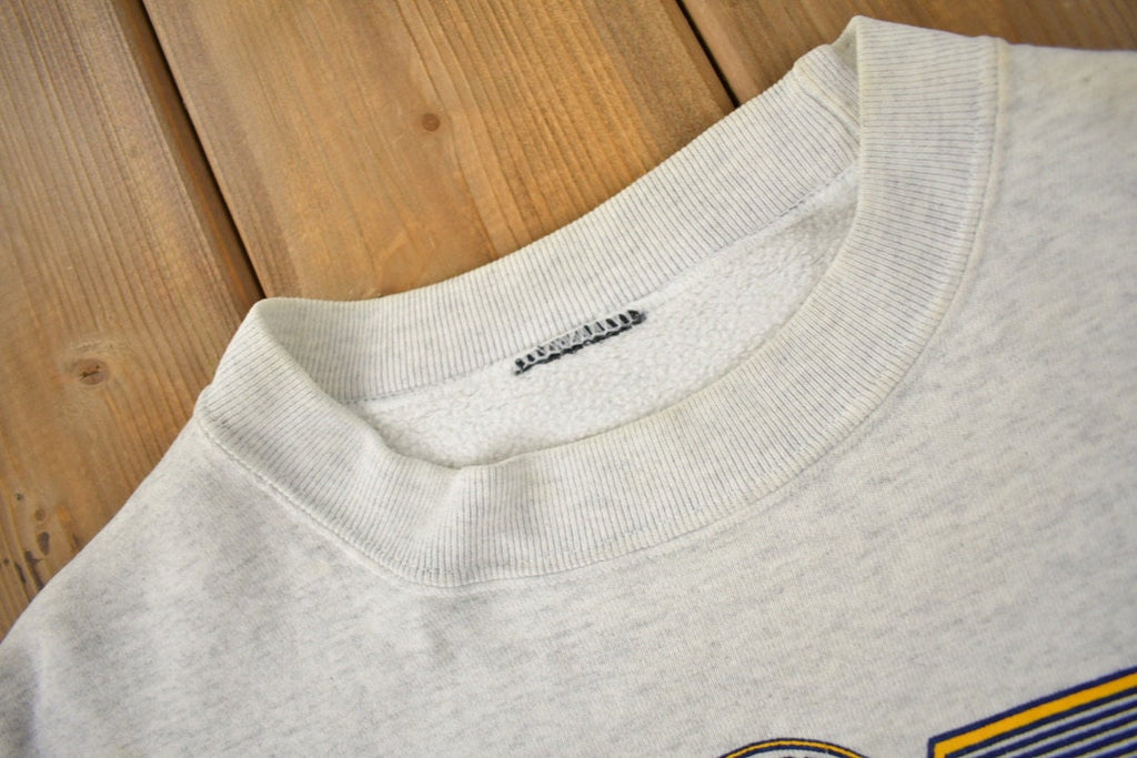 Vintage 1990s University Of Michigan Wolverines Collegiate Crewneck Made In USA