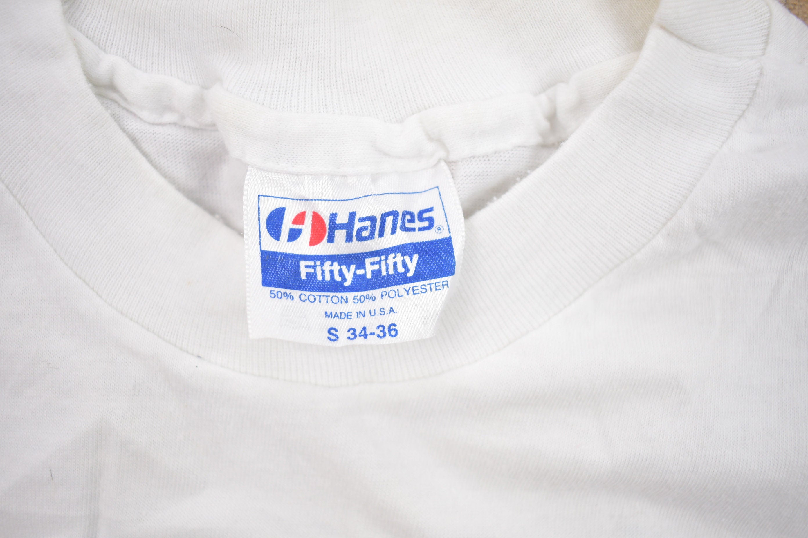 Vintage 1980s Hanes Overton Graphic T-Shirt